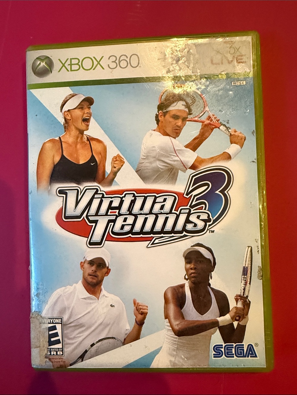 Virtua Tennis 3 Xbox 360 CIB Complete w Manual Tested Working SEGA Video Game